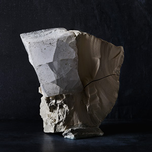 小川待子作 釉薬と陶器 オブジェ 現代アート まぎれこん 