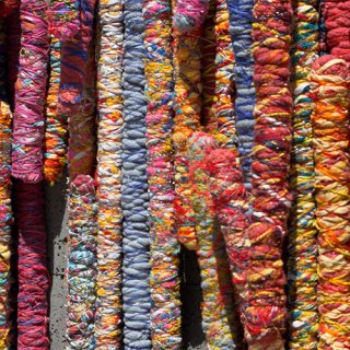 Sheila Hicks —— Hatano and Bill, Linked Destinies